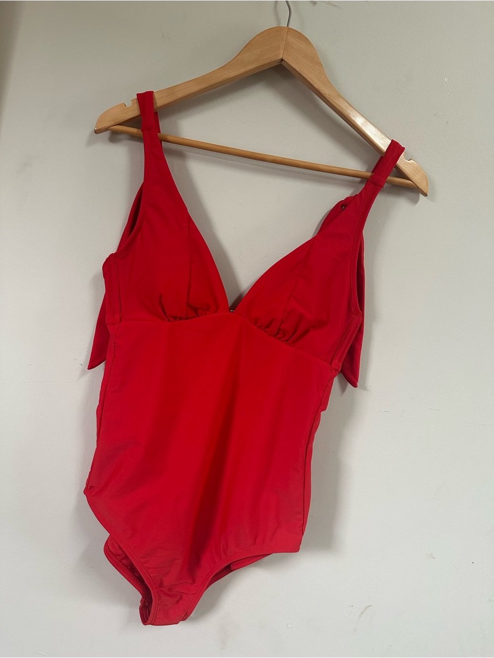 🆕 Shade & Shore Red One-Piece Swimsuit
